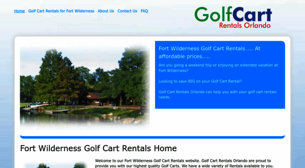 forthewildernessgolfcartrentals.com