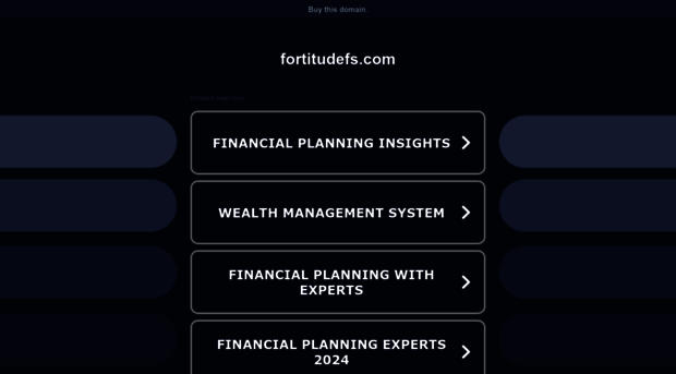 fortitudefs.com