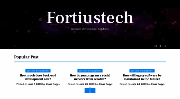 fortiustech.com