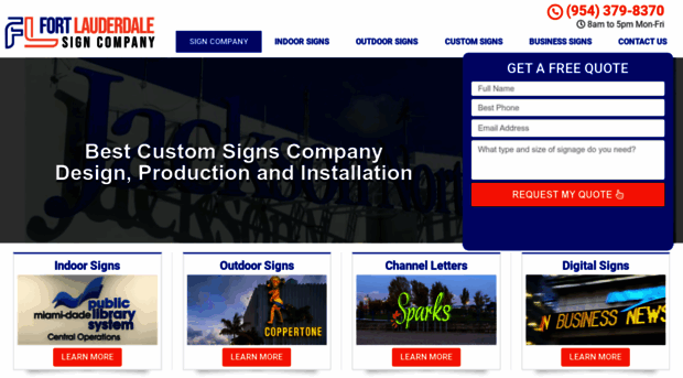 fortlauderdalesigncompany.com