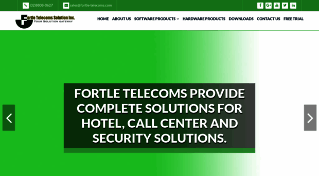 fortle-telecoms.com