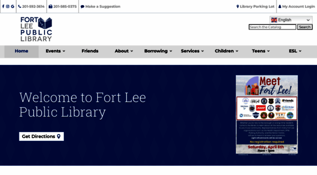 fortleelibrary.org