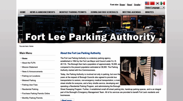 fortleeparkingauthority.org