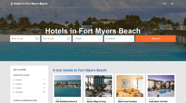 fortmyers-beach-hotels.com