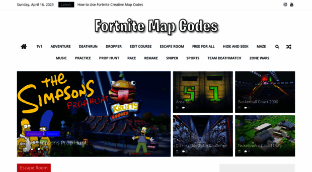 fortnitemapcodes.com