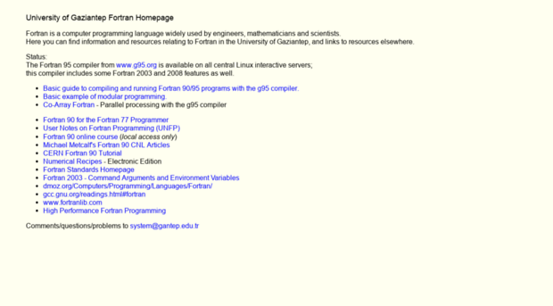 fortran.gantep.edu.tr