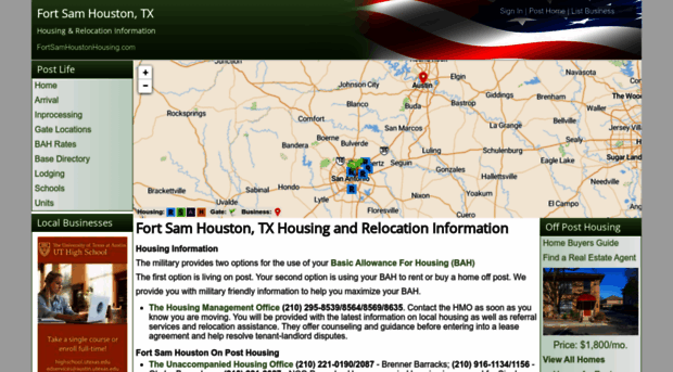 fortsamhoustonhousing.com