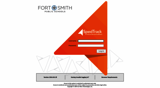 fortsmith.spedtrack.com