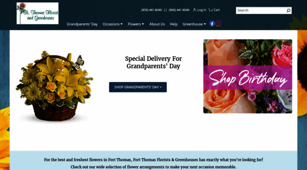 fortthomasflorist.net