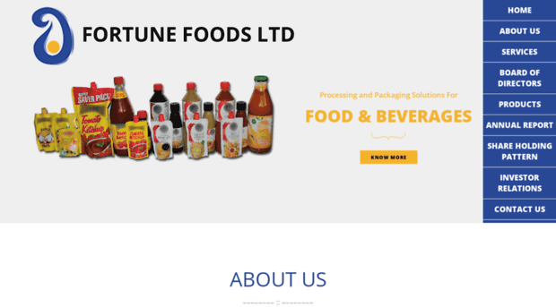 fortunefoodslimited.com