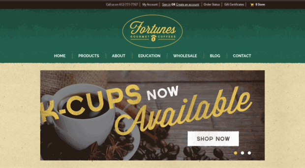 fortunescoffee.com