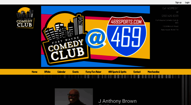 fortwaynecomedyclub.com