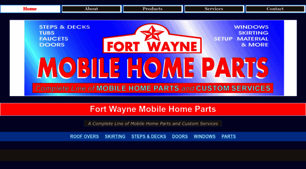 fortwaynemobilehomeparts.com