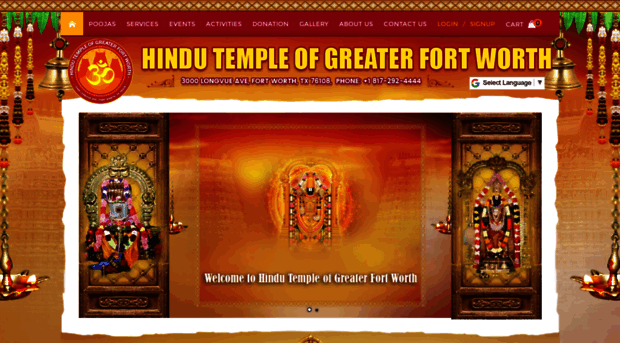 fortworthhindutemple.org