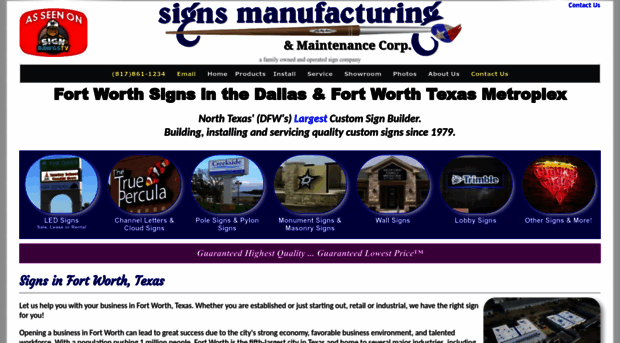 fortworthsigncompany.com