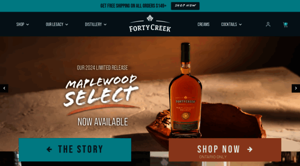 fortycreekwhisky.com