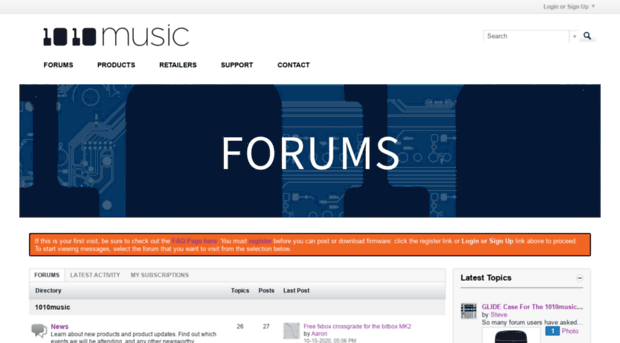 forum.1010music.com