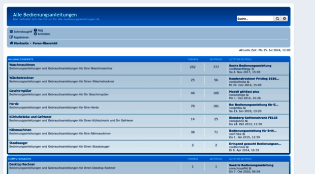 forum.alle-bedienungsanleitungen.de