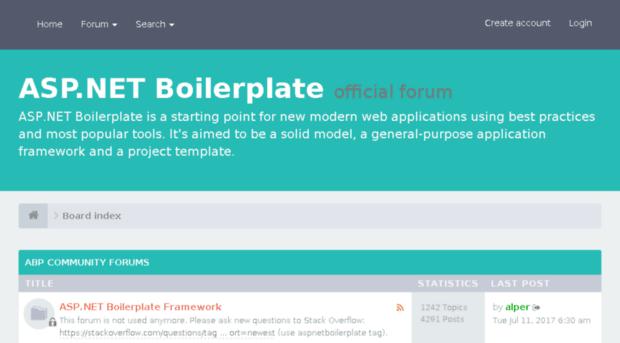 forum.aspnetboilerplate.com