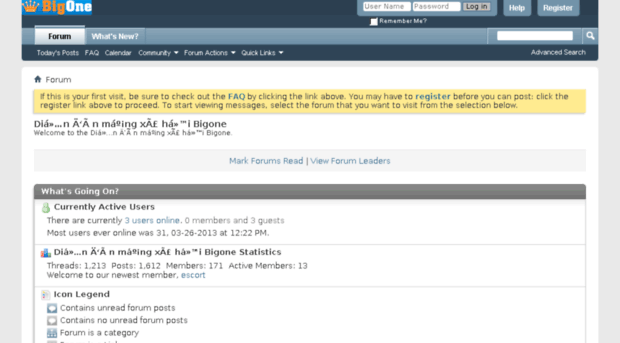 forum.bigoneonline.com