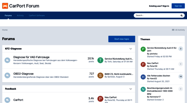 forum.carport-diagnose.de