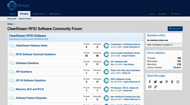forum.clearstreamrfid.com