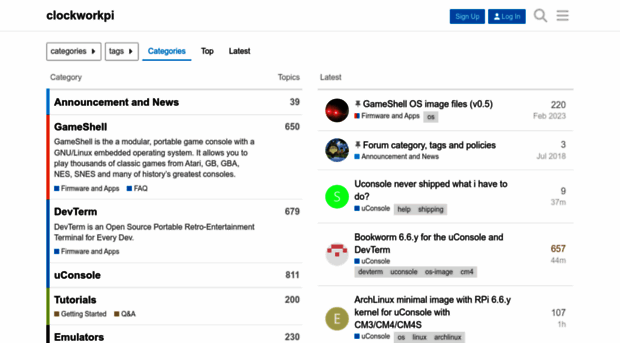 forum.clockworkpi.com