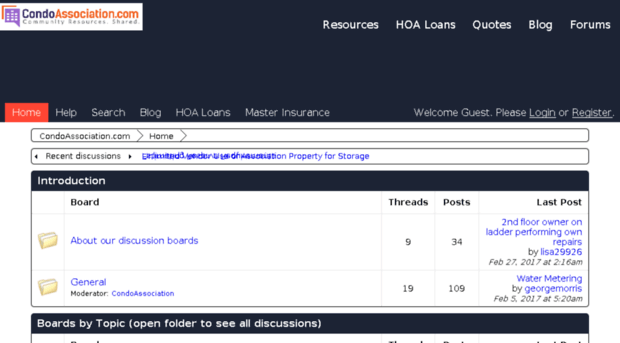 forum.condoassociation.com