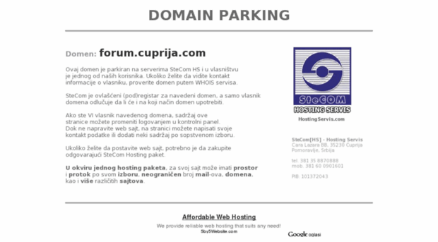 forum.cuprija.com