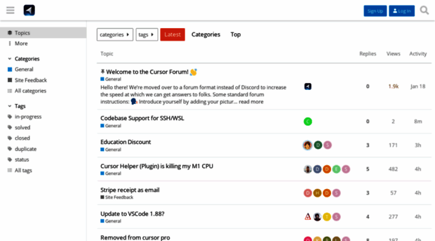 forum.cursor.sh