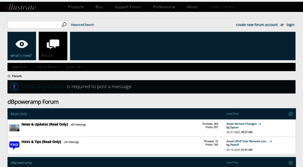 forum.dbpoweramp.com