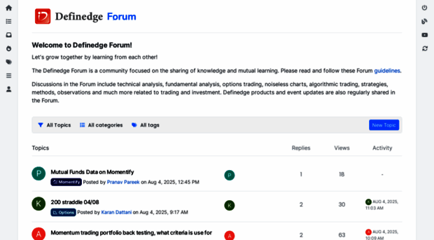 forum.definedgesecurities.com