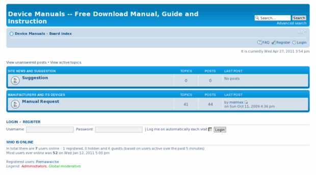 forum.devicemanuals.com