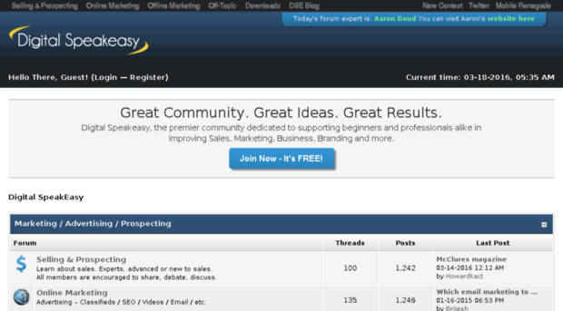 forum.digitalspeakeasy.com
