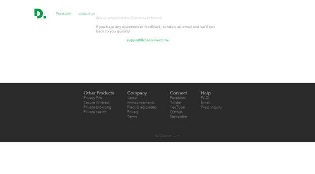 forum.disconnect.me
