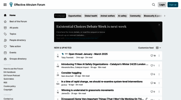 forum.effectivealtruism.org