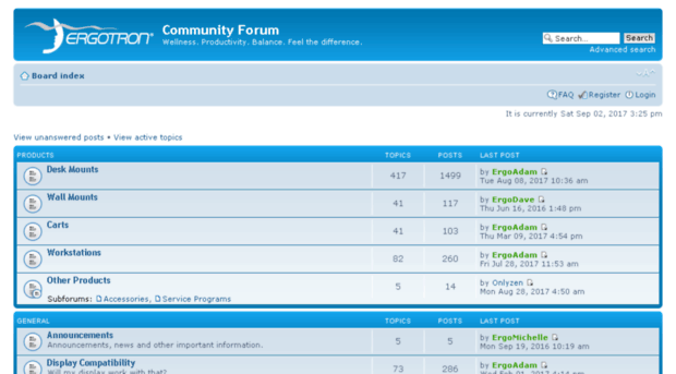 forum.ergotron.com