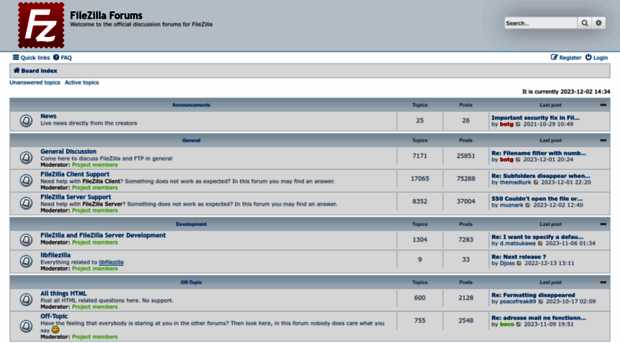 forum.filezilla-project.org