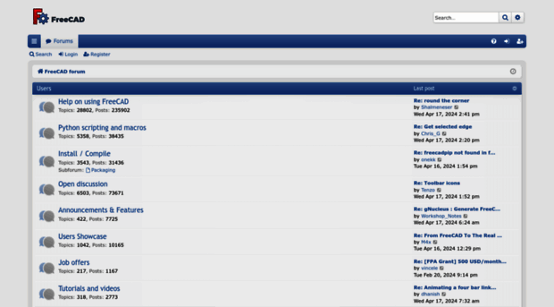 forum.freecad.org