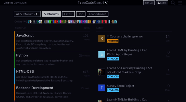 forum.freecodecamp.com