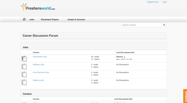 forum.freshersworld.com