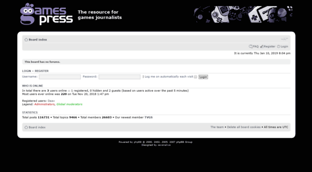forum.gamespress.com