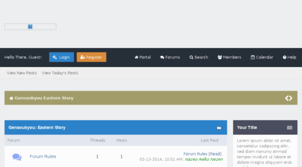 forum.gensoukyoueasternstory.net