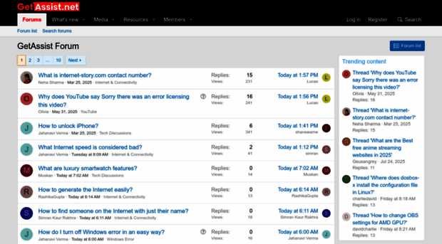 forum.getassist.net