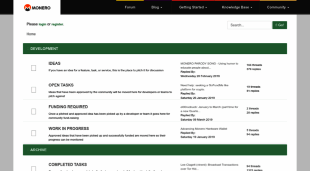 forum.getmonero.org