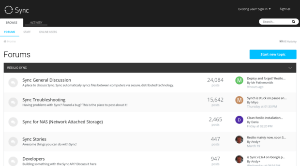 forum.getsync.com