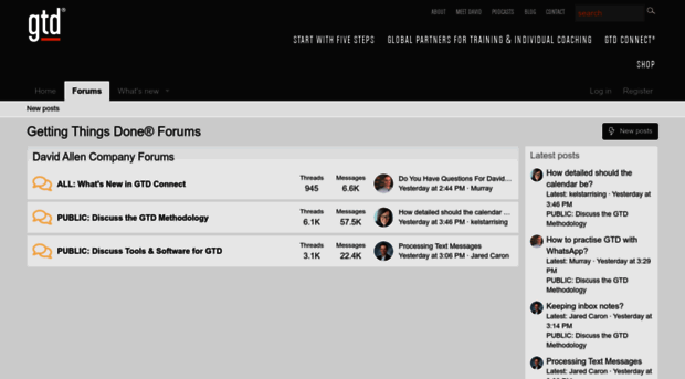 forum.gettingthingsdone.com