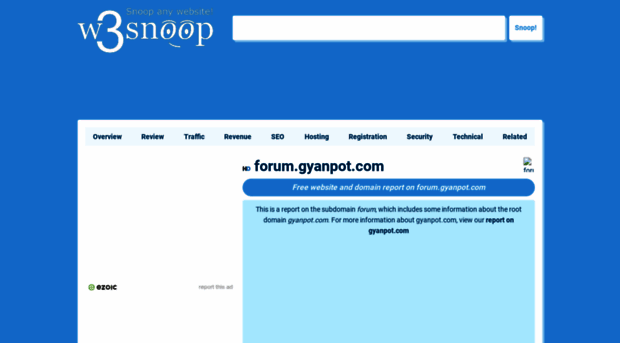 forum.gyanpot.com.w3snoop.com