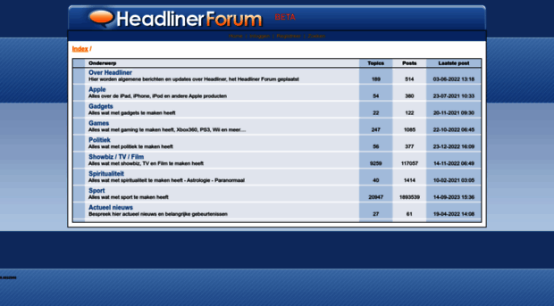 forum.headliner.nl