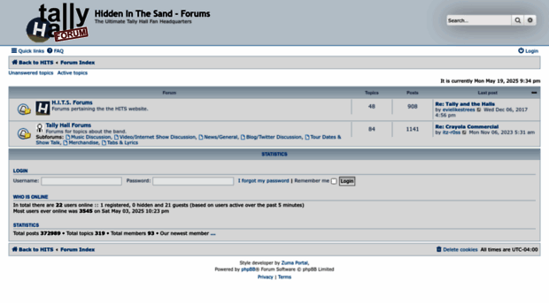 forum.hiddeninthesand.com